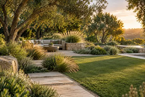 Landscaping website demonstration by Benchmark; fictional business