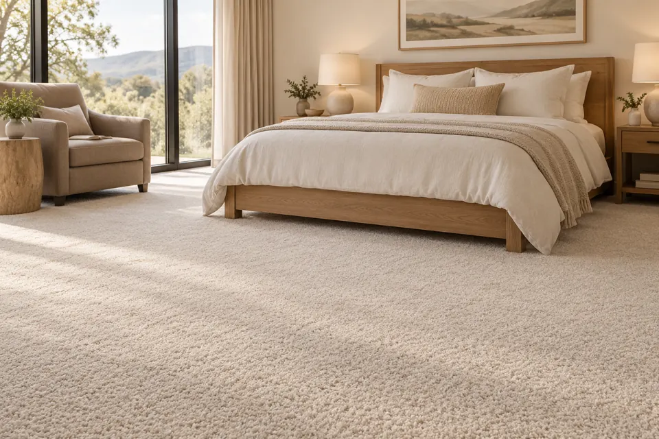 Carpet — illustrative AI-generated room