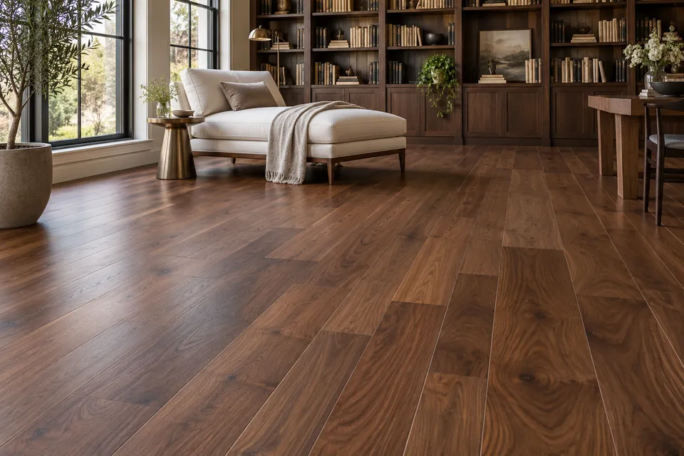 Artisan Walnut — AI-generated illustrative room