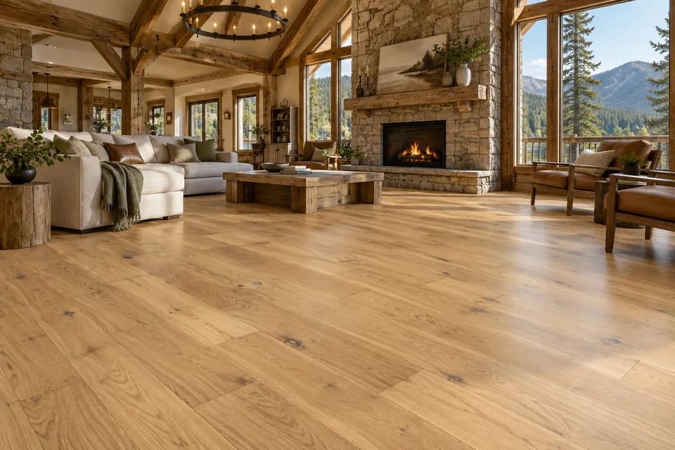 Summit Hickory — AI-generated illustrative room