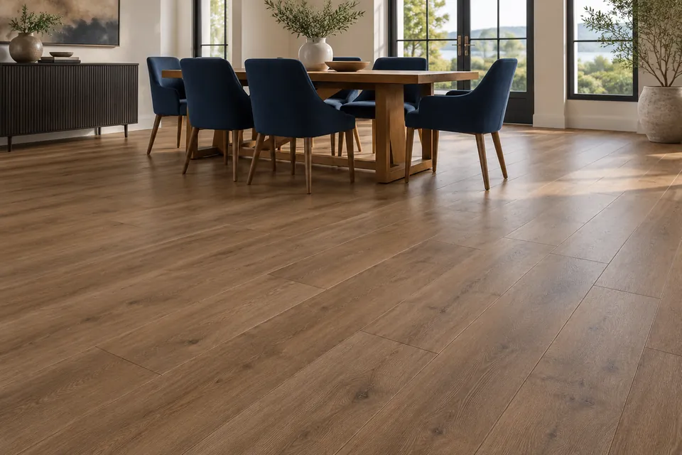 Trailside Plank — AI-generated illustrative room