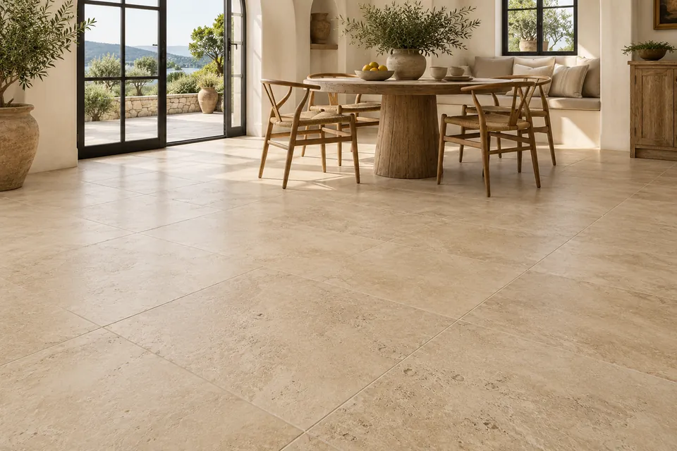 Travertine Trail — AI-generated illustrative room