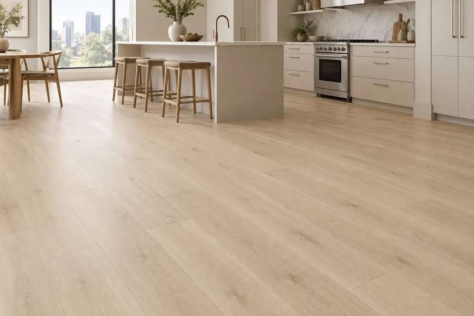Urban Timber — AI-generated illustrative room