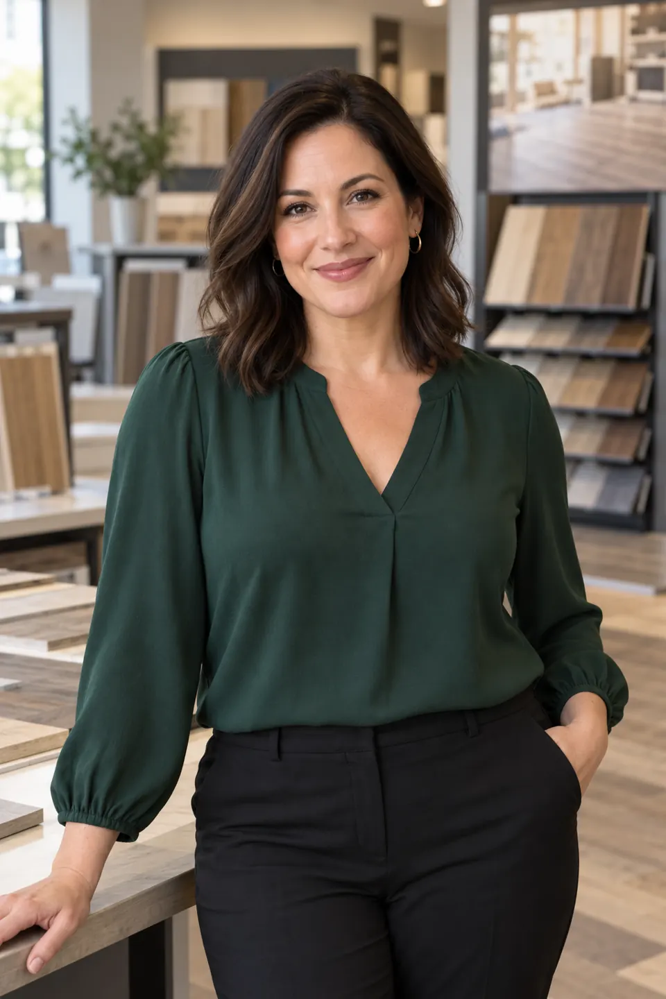 Emma Reed — AI-generated fictional team headshot